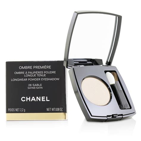 chanel sable eyeshadow|Chanel longwear eyeshadow.